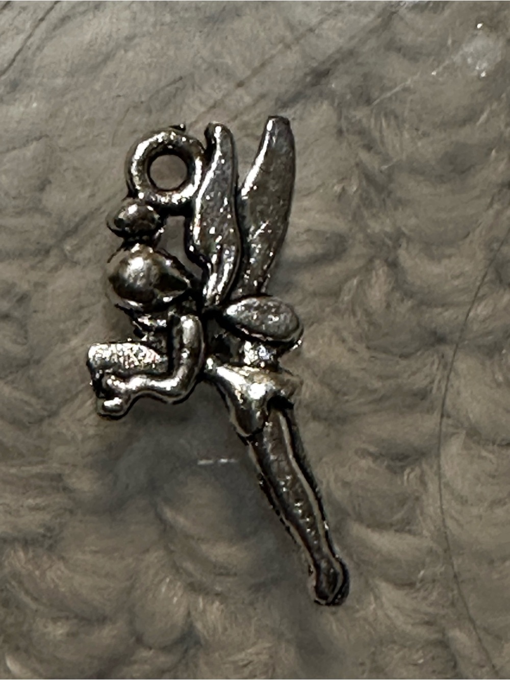 Silver Fairy Charm